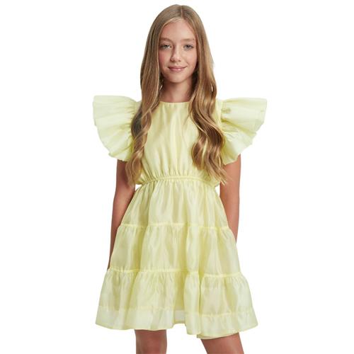 Bardot Junior Oshin Organza Mini Kjole Sunshine | Gul | 8 years