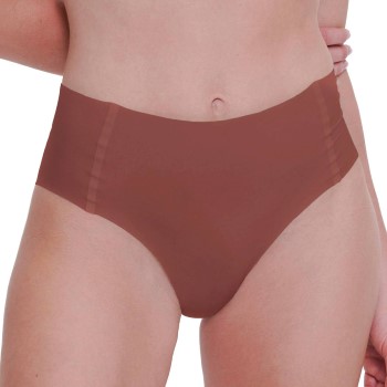 Sloggi Trusser ZERO Feel 2 0 High Waist Brief Mørkbrun  Small Dame