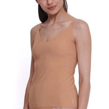 Sloggi ZERO Feel 2 0 Spaghetti Top Beige Small Dame