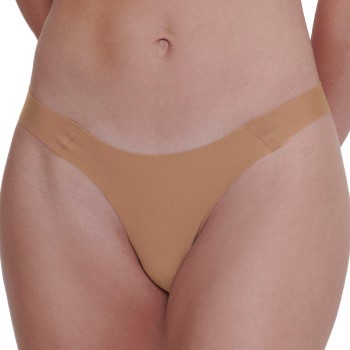 Sloggi Trusser ZERO Feel 2 0 Tiny Tanga Beige X-Small Dame