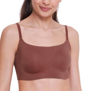 Sloggi Bh ZERO Feel 2 0 Ultra Bra Mørkbrun  X-Large Dame