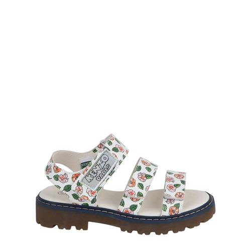 Se Kenzo Blomstrede Sandaler Elfenben |  | 25 EU ved Babyshop