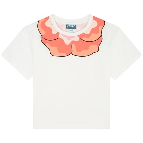 Kenzo T-shirt Med Tryk Elfenben |  | 2 years