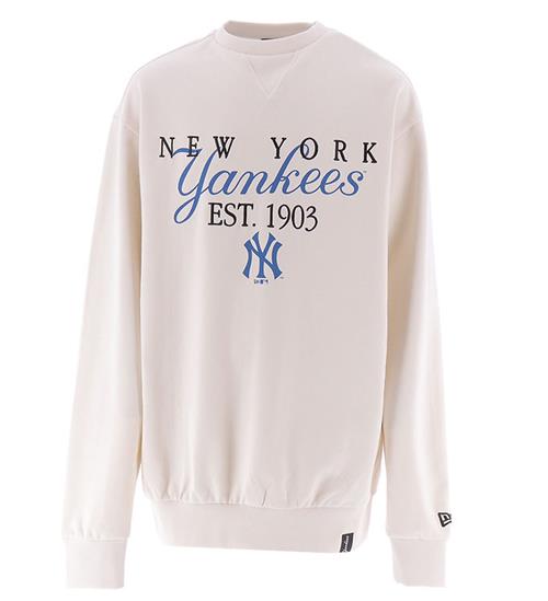 New Era New Era Sweatshirt - New York Yankees - Open White