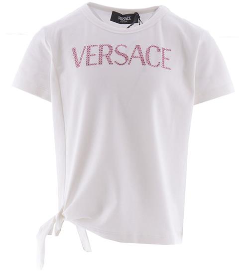 Versace Versace T-shirt - Hvid/Pink m. Similisten