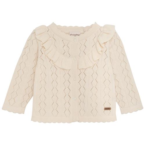 Minymo GOTS Cardigan Eggnog |  | 68 cm