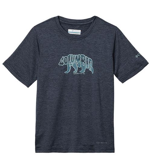 Se Columbia Columbia T-shirt - Mount Echo - Collegiate Navy ved KidsWorld