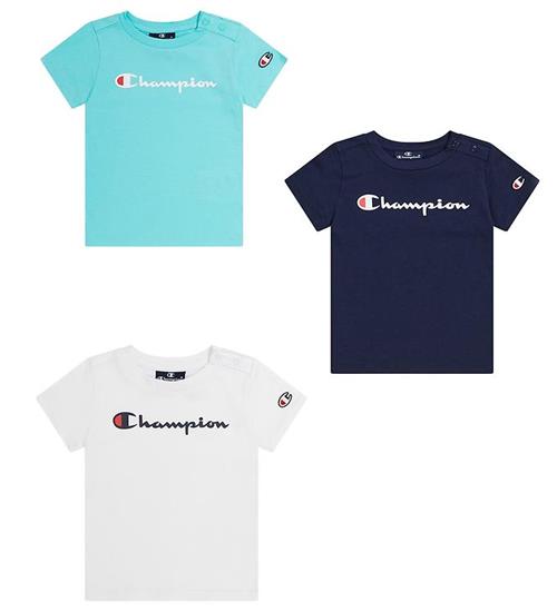 Champion Champion T-shirt - 3-pak - White A