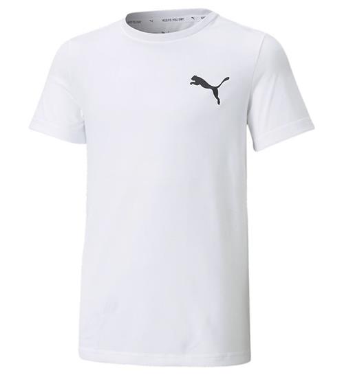 Puma Puma T-shirt - Active small Logo - Hvid