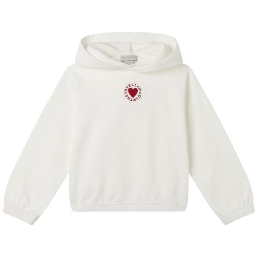 Stella McCartney Kids Logo Hættetrøje Naturhvid | Hvid | 5 years