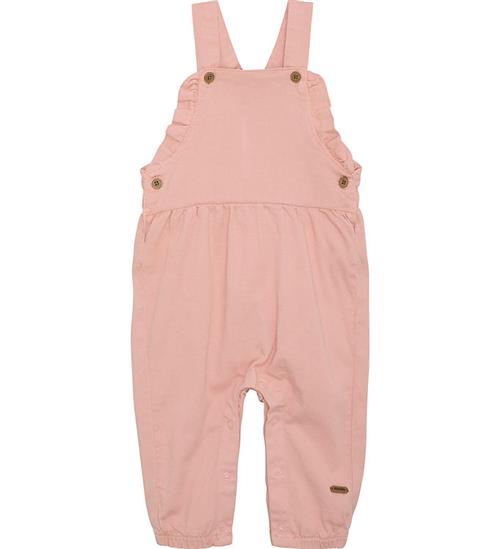 Se Minymo SmÃ¦kbukser - Twill - Peach Beige ved KidsWorld