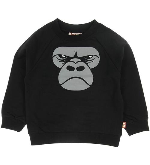Se DYR Sweatshirt - DYRBellow - Black Zoomgorilla ved KidsWorld