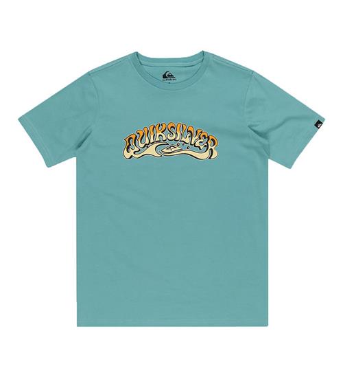 Se Quiksilver Quiksilver T-shirt - Bubble Arch SS - LyseblÃ¥ ved KidsWorld