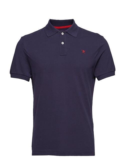 Se Hackett London Slim Fit Logo Hackett London Navy ved Booztlet