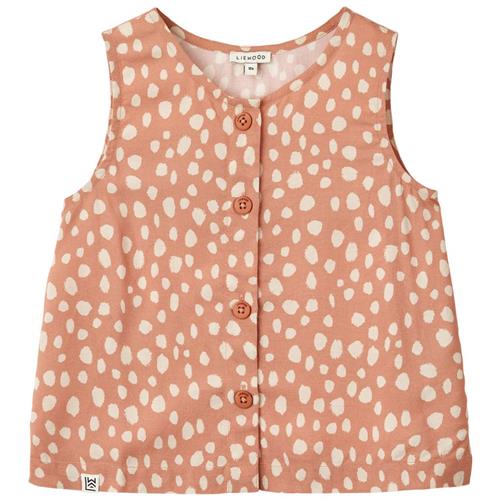 Liewood Rosanna Mønstret Top Leo Spots/Tuscany Rose | Lyserød | 104 cm