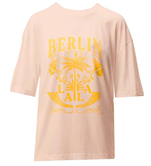 Se Lala Berlin Lala Berlin T-shirt - Celia - Lala Palm Pink ved KidsWorld