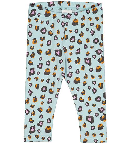 Se Freds World Freds World Leggings - Leo - Aqua/Tangerine/Pastel ved KidsWorld