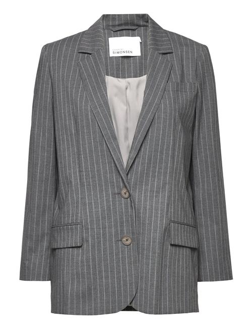 Elanakb Blazer Karen By Simonsen Grey