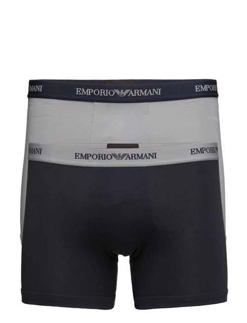 Emporio Armani Mens Knit 2Pack Boxer Emporio Armani Patterned