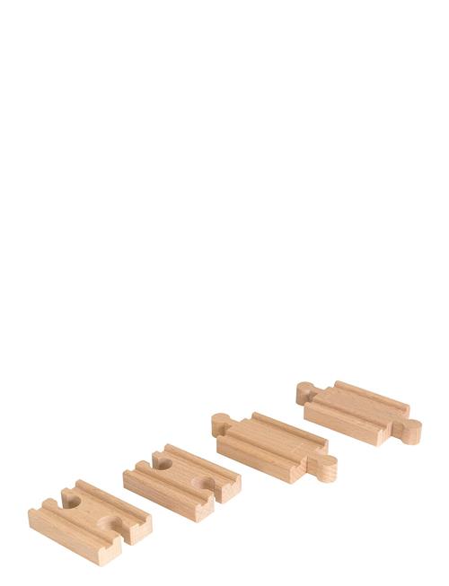 Se BRIO Brio 33393 Lige Skinner, Mini BRIO Beige ved Booztlet