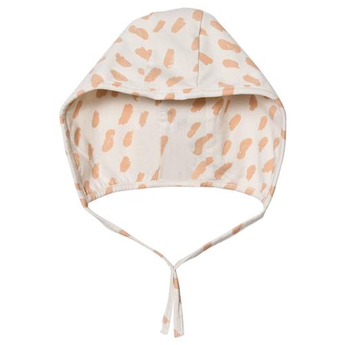 Mini Sibling Paint Baby Hat Vanilla/Salmon | Hvid | 0