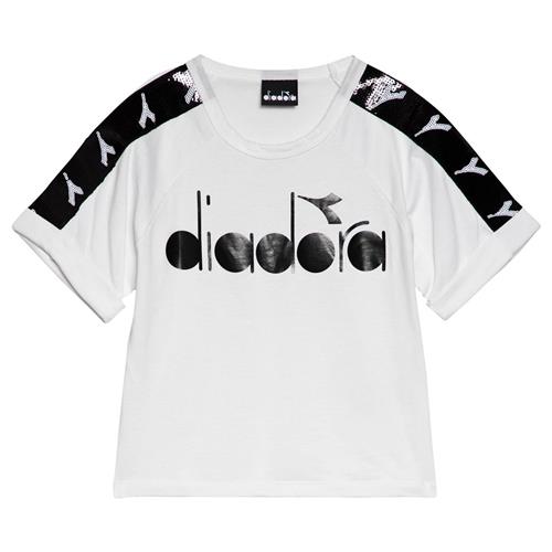 Se Diadora Sequin Detail T-shirt Hvid | Hvid | 4 years ved Babyshop