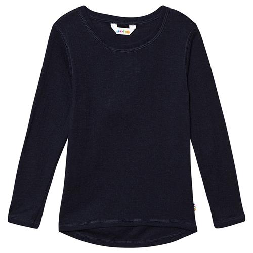 Se Joha Rib T-shirt Navyblå | Marine blå | 130 cm ved Babyshop