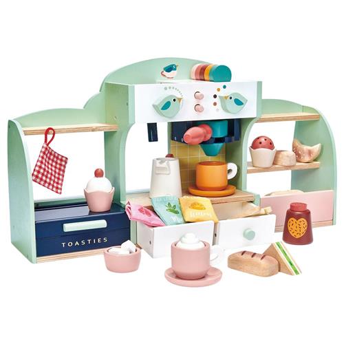 Se Tender Leaf Mini Chef Bird's Nest Café Play Sæt | Beige | 3-6 ved Babyshop