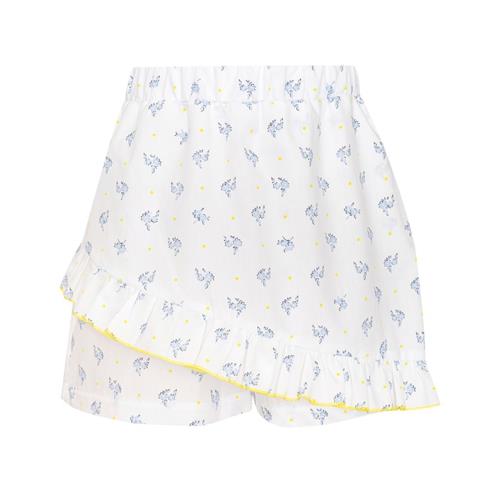 Paade Mode Blomstret Buksenederdel Pearl White | Hvid | 8 years