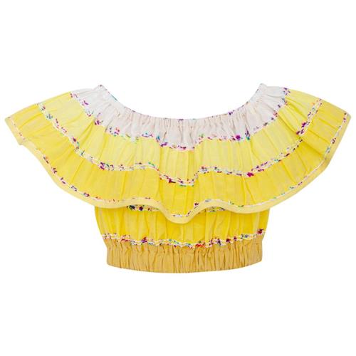 Paade Mode Croptop Sunrise Yellow | Gul | 5 years