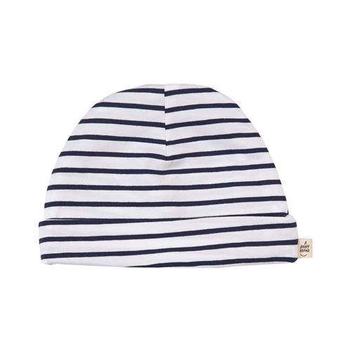 Se A Happy Brand Stribet Babylue Navyblå | Marine blå | 54/56 cm ved Babyshop