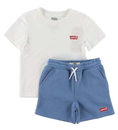 Levis Levis SÃ¦t - Shorts/T-shirt - Batwing - Cloud Dancer