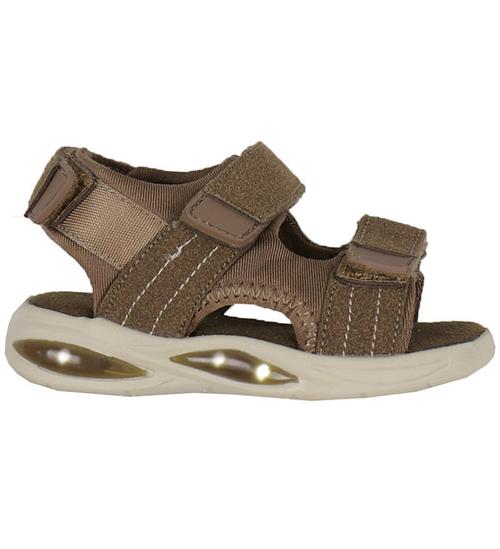 En Fant En Fant Sandal m. Velcro - Acorn m. Lys