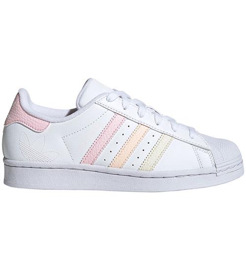 adidas Originals adidas Originals Sko - Superstar J - Hvid/Rosa