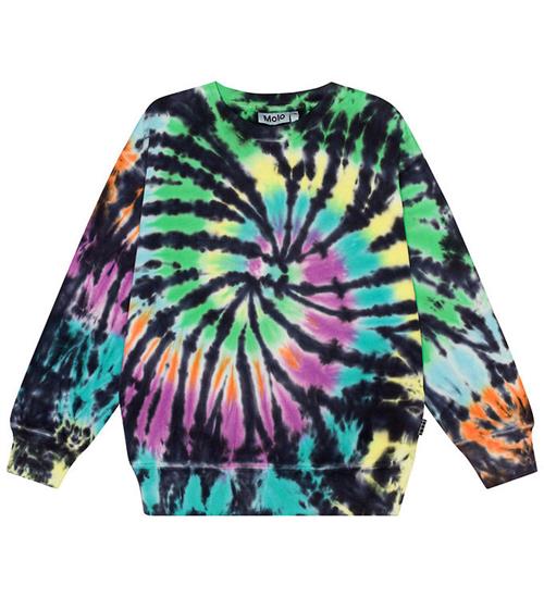 Se Molo Molo Sweatshirt - Memphis - Colourful Dye ved KidsWorld