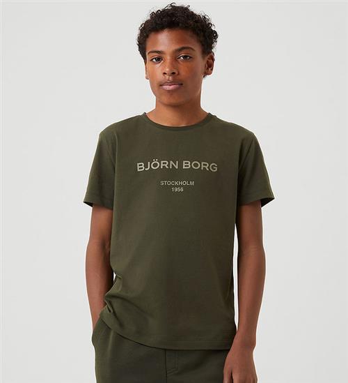 Se BjÃ¶rn Borg BjÃ¶rn Borg T-shirt - Logo - Rosin ved KidsWorld