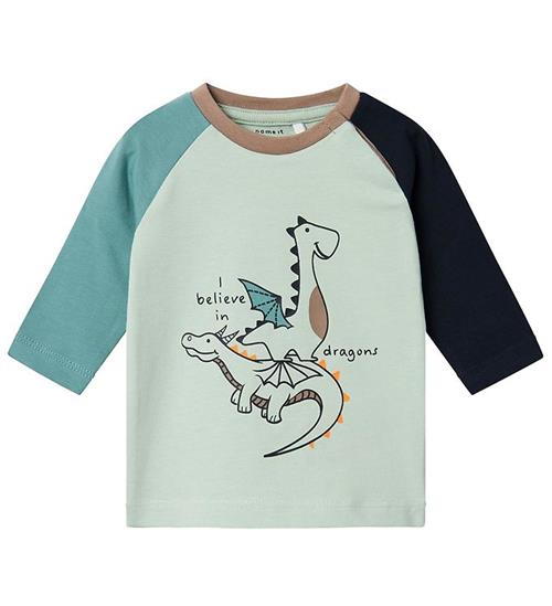 Se Name It Name It Bluse - NbmDish - Silt Green ved KidsWorld