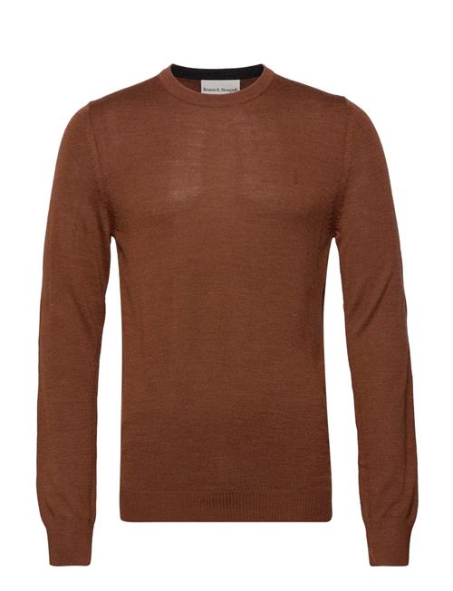 Bruun & Stengade Bs Jupiter Regular Fit Knitwear Bruun & Stengade Brown