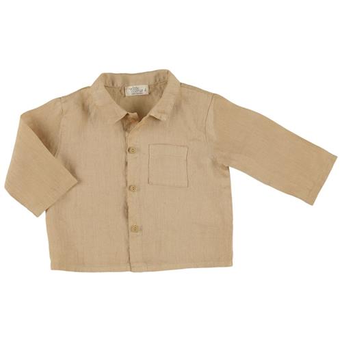 Cozmo James Hørskjorte Til Baby Beige | Beige | 9 months