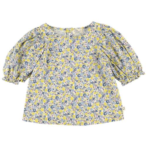 Cozmo Cecilie Liberty Blomstret Bluse Hvid | Hvid | 4 years