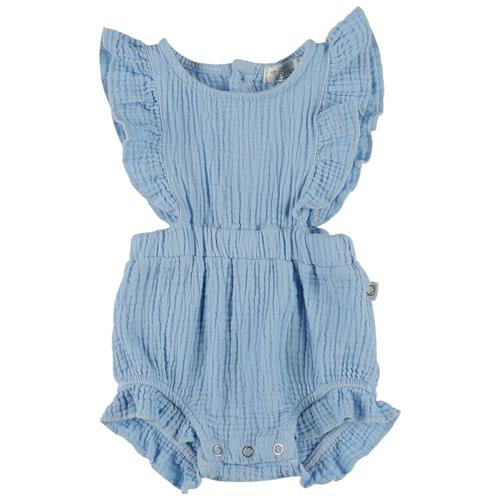 Se Cozmo Mona Romper Blå | Blå | 6 months ved Babyshop