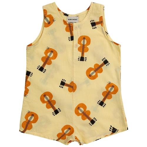 Se Bobo Choses Acoustic Guitar Romper Gul | Gul | 3 months ved Babyshop