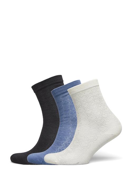 Becksöndergaard Signa Cotta Sock 3 Pack Becksöndergaard Blue