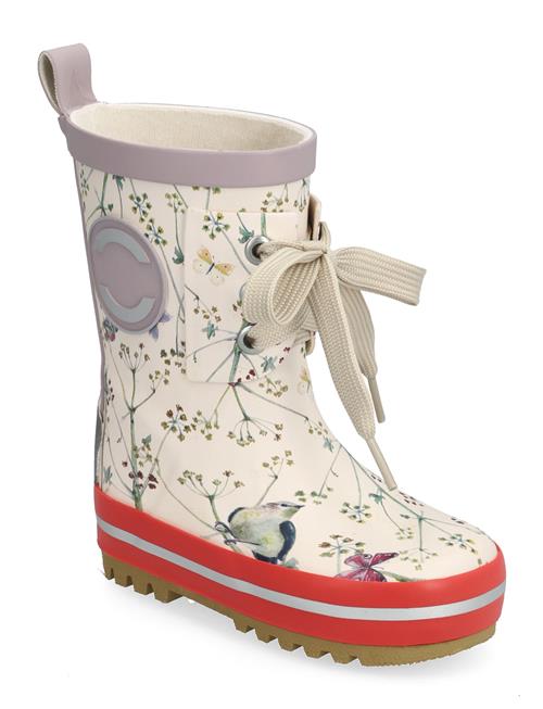 Se mikk-line Printed Wellies W. Lace Mikk-line Patterned ved Booztlet