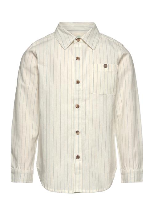 En Fant Shirt Ls Woven En Fant Cream