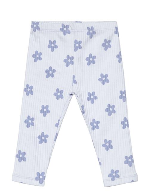 Mango Flower Leggings Mango Blue