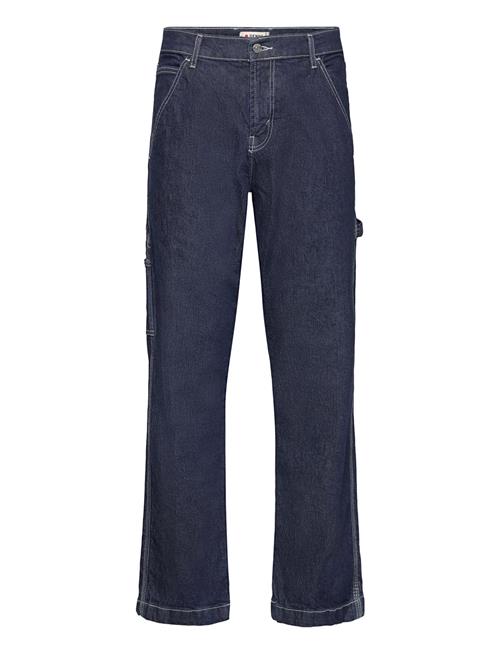 Se Denim project Dpworkwear Straight Jeans Denim Project Blue ved Booztlet