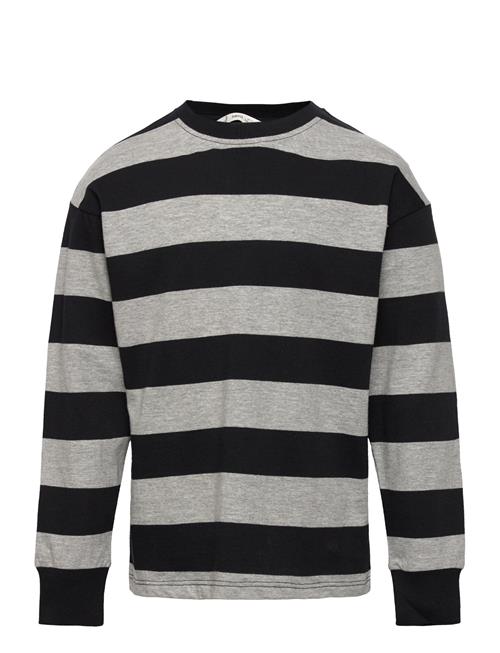 Mango Striped Long Sleeves T-Shirt Mango Patterned