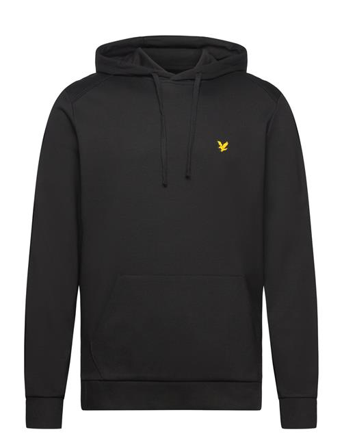 Se Lyle & Scott Sport Fly Fleece Hoodie Lyle & Scott Sport Black ved Booztlet