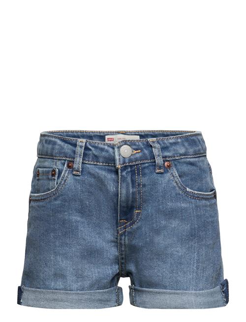 Levi's Cuffed Girlfriend Shorts Levi's Blue